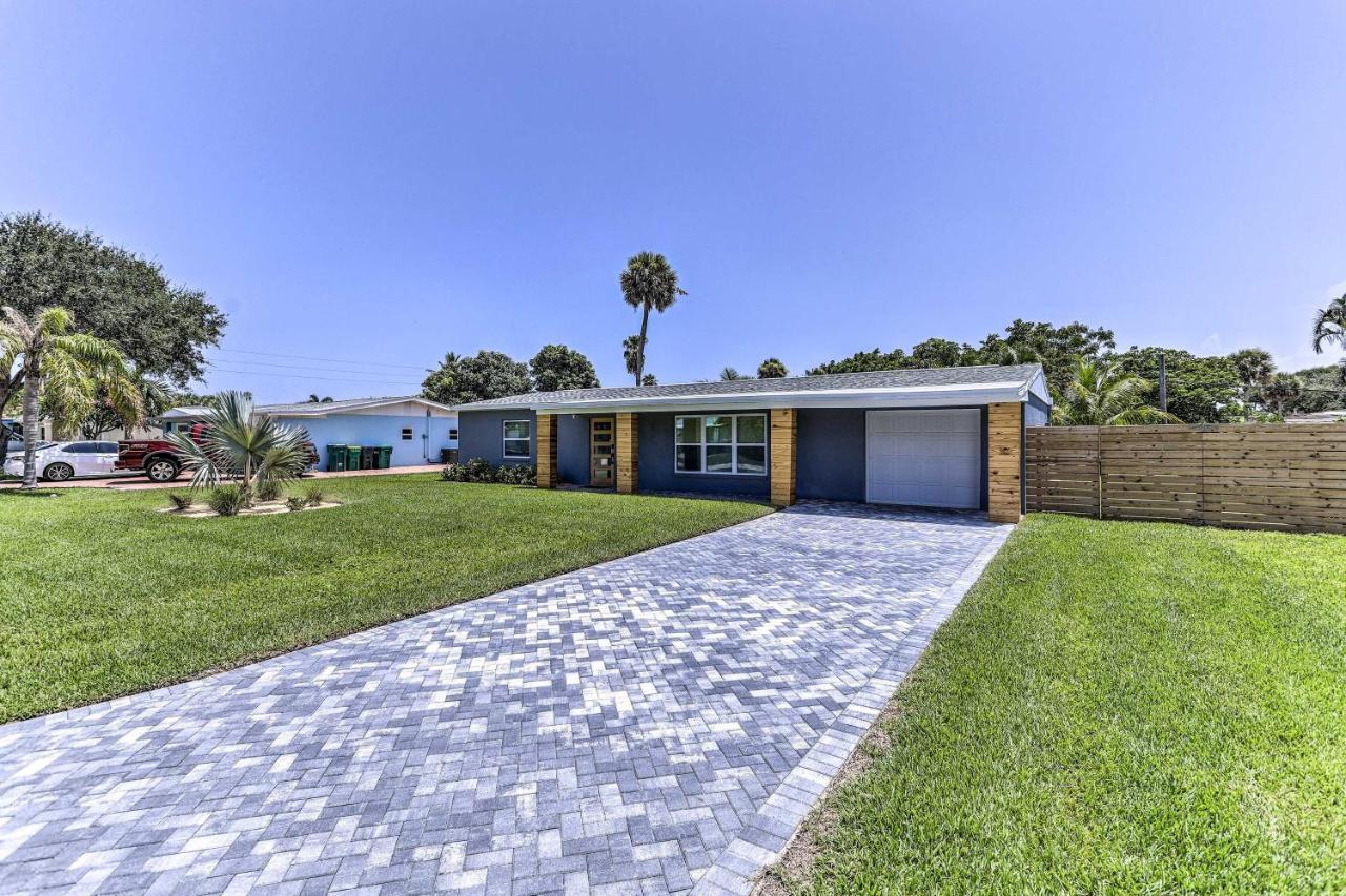 Beach House With Outdoor Kitchen, Walk To Coast Cocoa Beach Kültér fotó