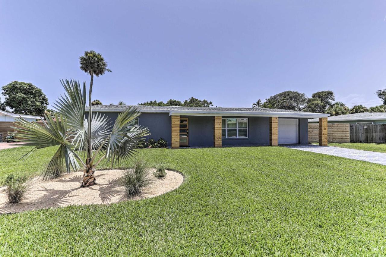 Beach House With Outdoor Kitchen, Walk To Coast Cocoa Beach Kültér fotó